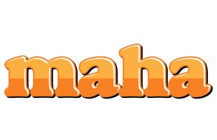 Maha orange logo