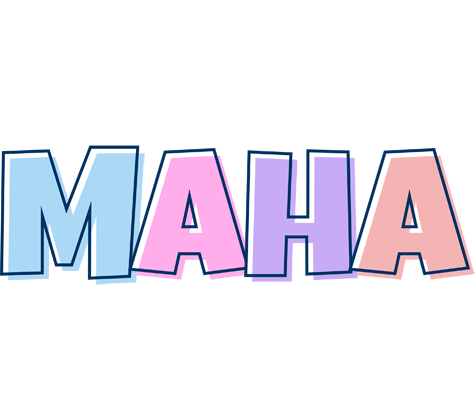 Maha pastel logo