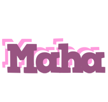 Maha relaxing logo