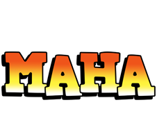 Maha sunset logo