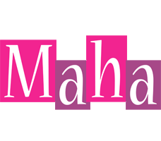 Maha whine logo