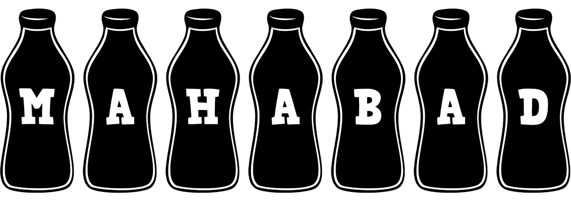 Mahabad bottle logo