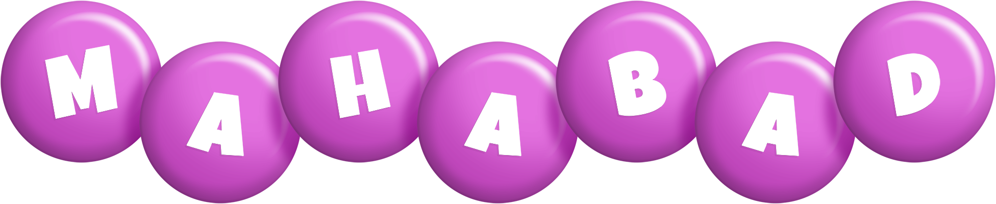 Mahabad candy-purple logo