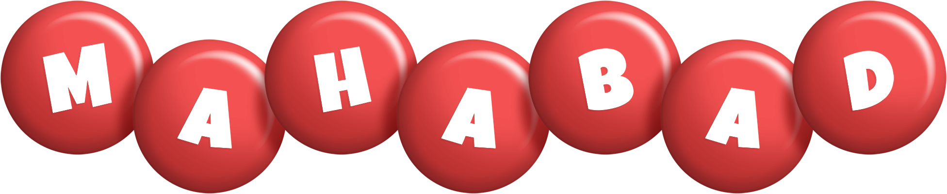 Mahabad candy-red logo