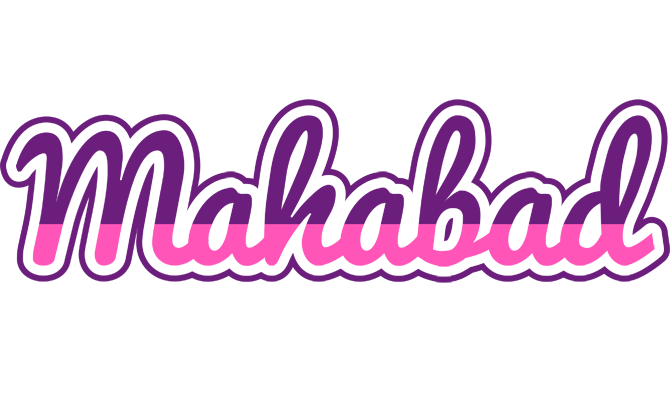 Mahabad cheerful logo