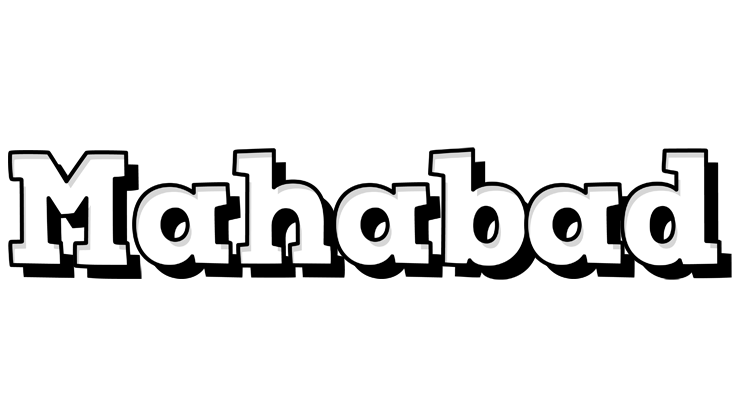 Mahabad snowing logo