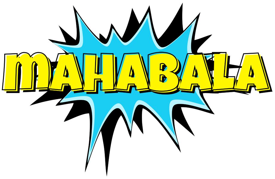 Mahabala amazing logo