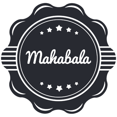 Mahabala badge logo