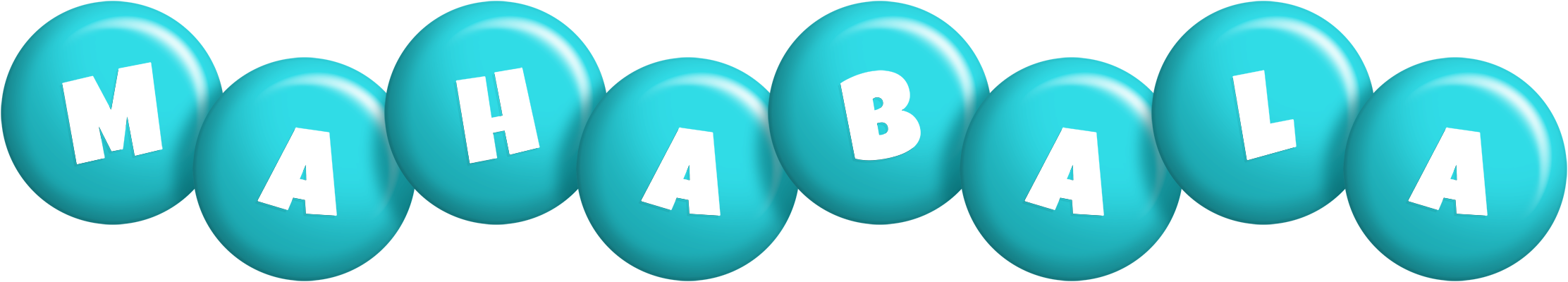 Mahabala candy-azur logo