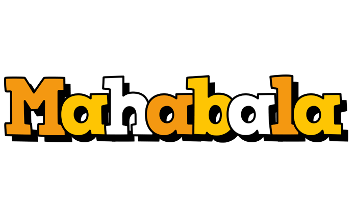 Mahabala cartoon logo