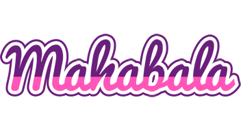 Mahabala cheerful logo