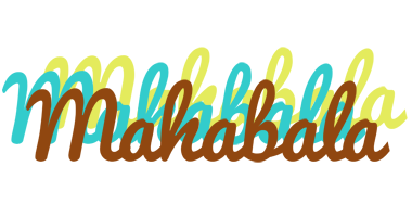 Mahabala cupcake logo