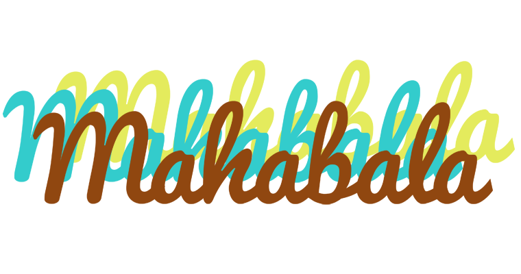 Mahabala cupcake logo