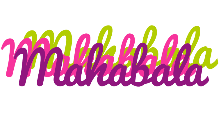 Mahabala flowers logo