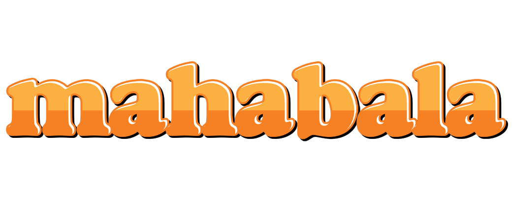 Mahabala orange logo