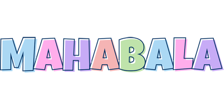 Mahabala pastel logo