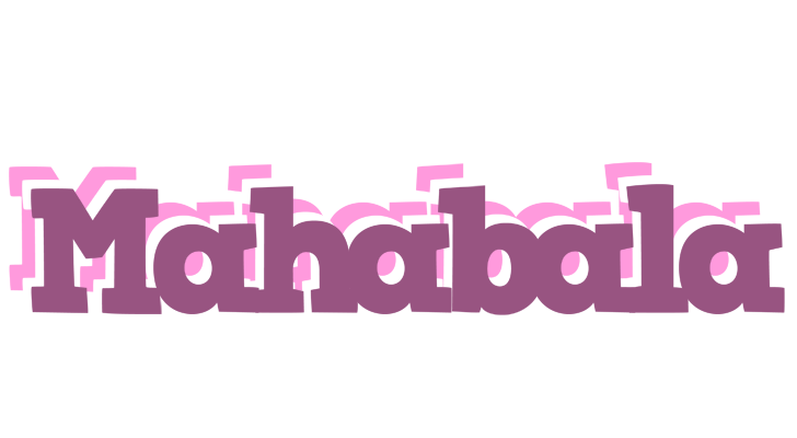 Mahabala relaxing logo