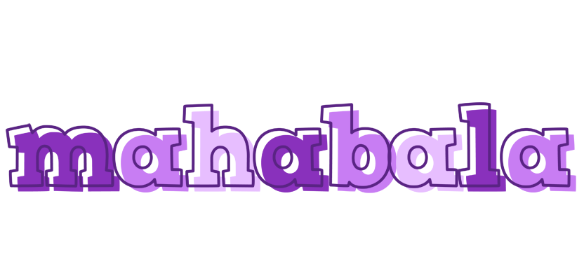 Mahabala sensual logo