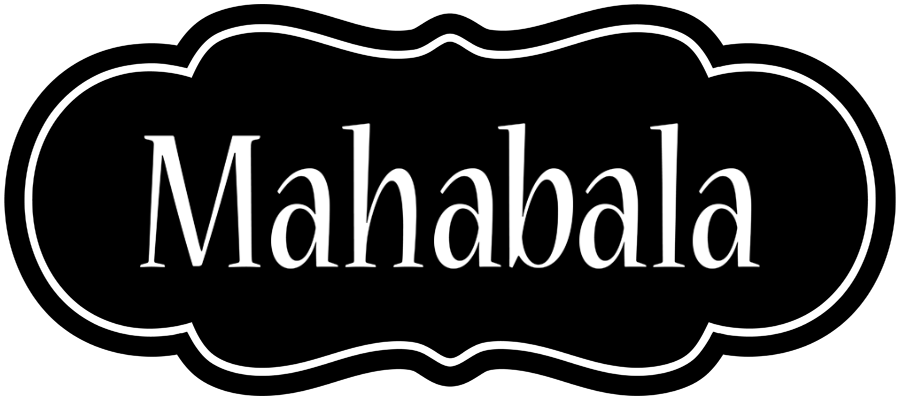 Mahabala welcome logo