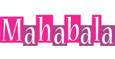 Mahabala whine logo