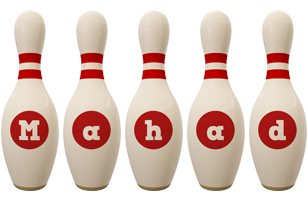 Mahad bowling-pin logo