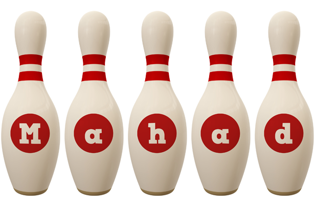 Mahad bowling-pin logo