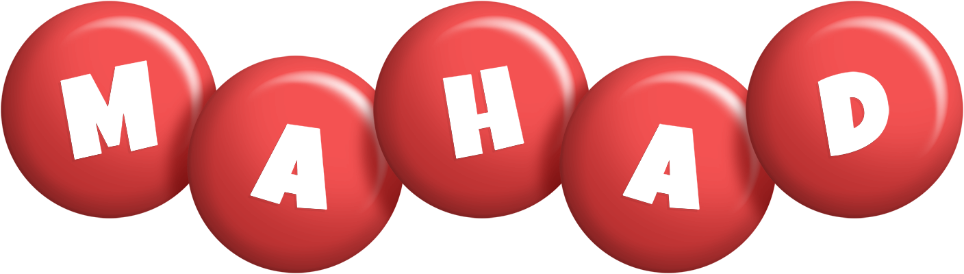 Mahad candy-red logo
