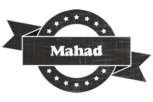 Mahad grunge logo