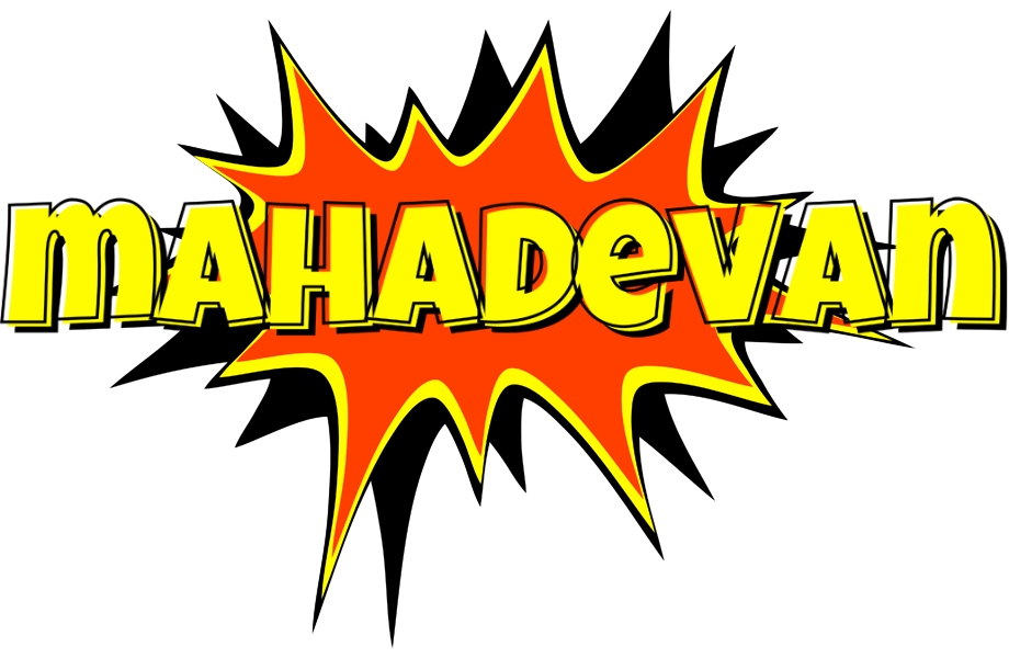 Mahadevan bazinga logo