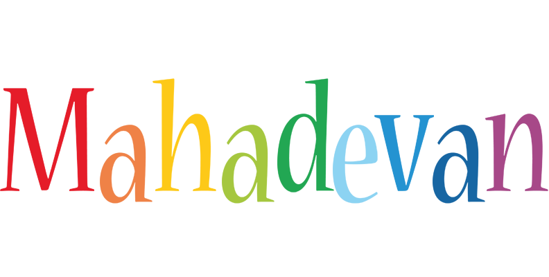 Mahadevan birthday logo