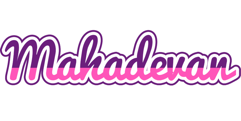 Mahadevan cheerful logo