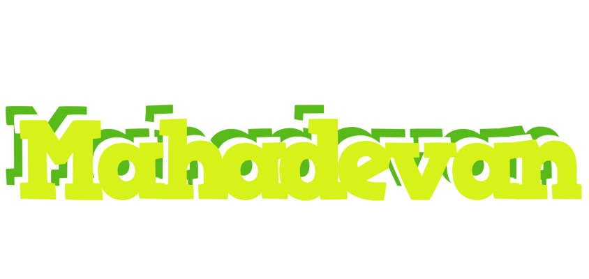 Mahadevan citrus logo