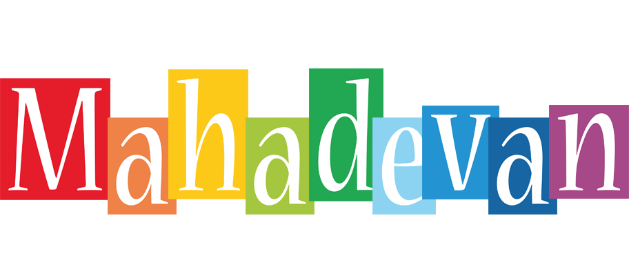 Mahadevan colors logo