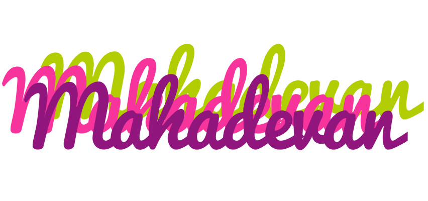 Mahadevan flowers logo