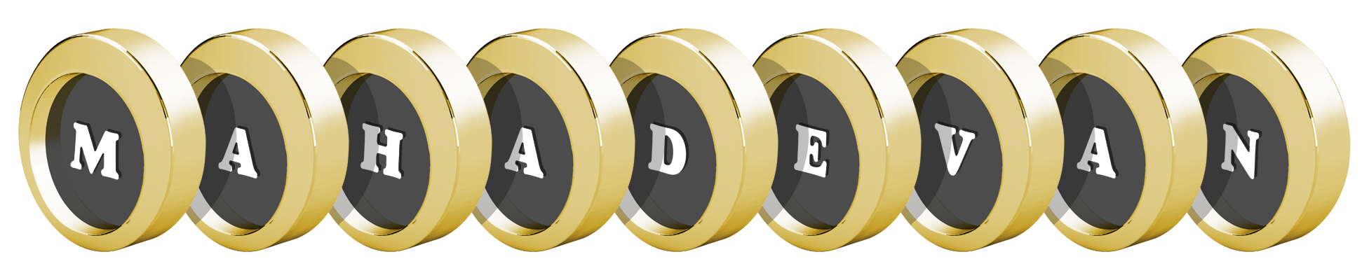 Mahadevan gold logo