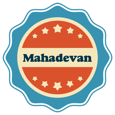 Mahadevan labels logo