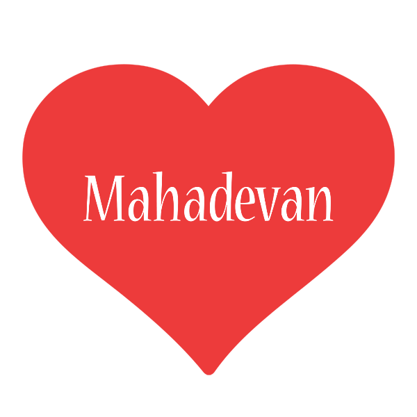 Mahadevan love logo