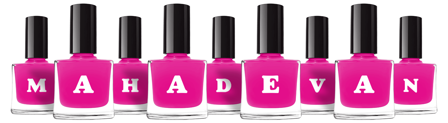 Mahadevan nails logo