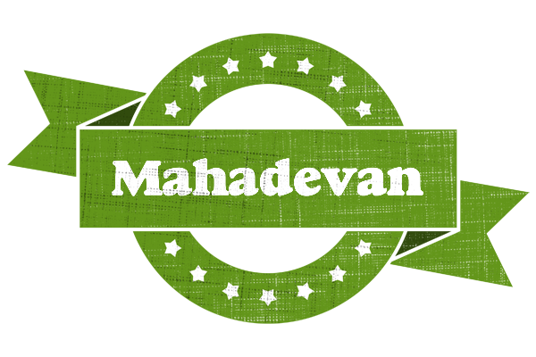 Mahadevan natural logo