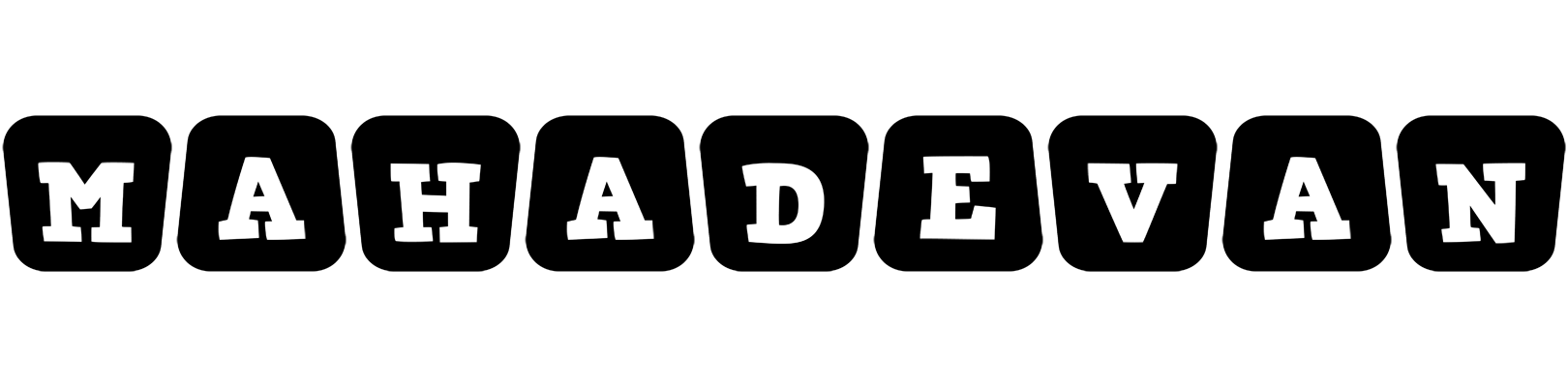 Mahadevan racing logo