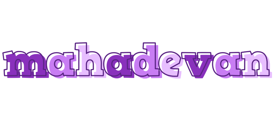 Mahadevan sensual logo