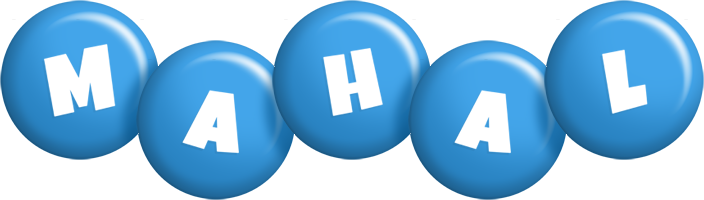 Mahal candy-blue logo