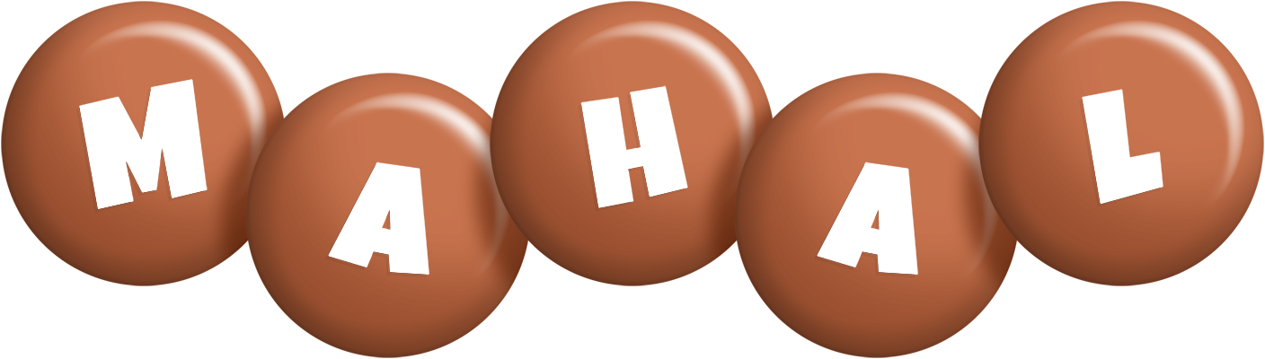 Mahal candy-brown logo