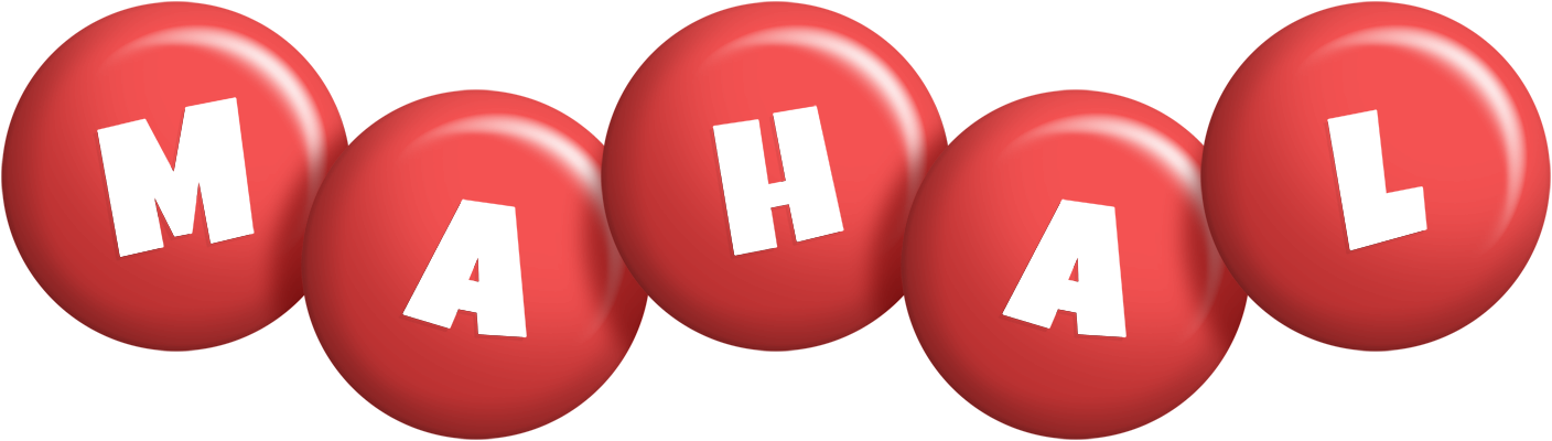Mahal candy-red logo