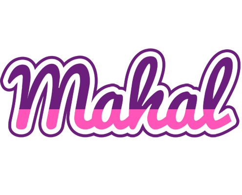 Mahal cheerful logo