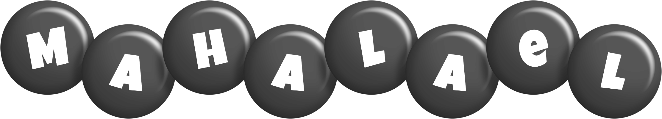 Mahalael candy-black logo