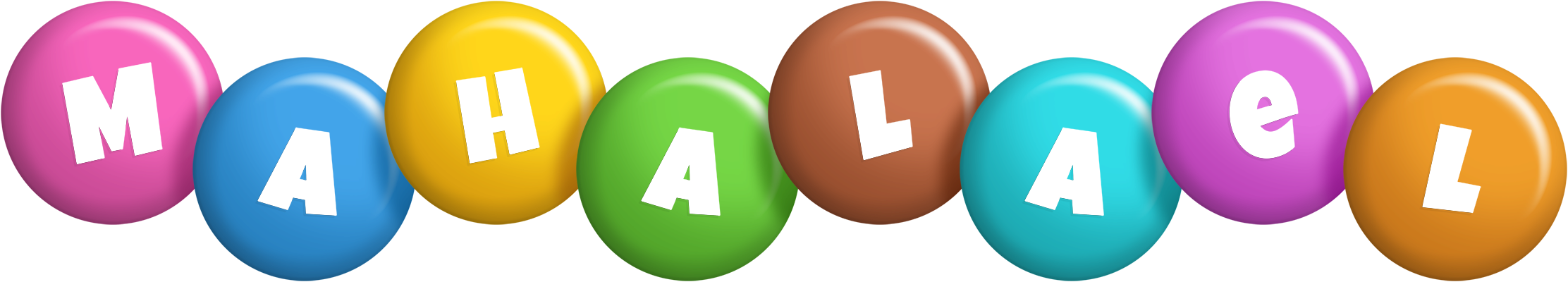 Mahalael candy logo