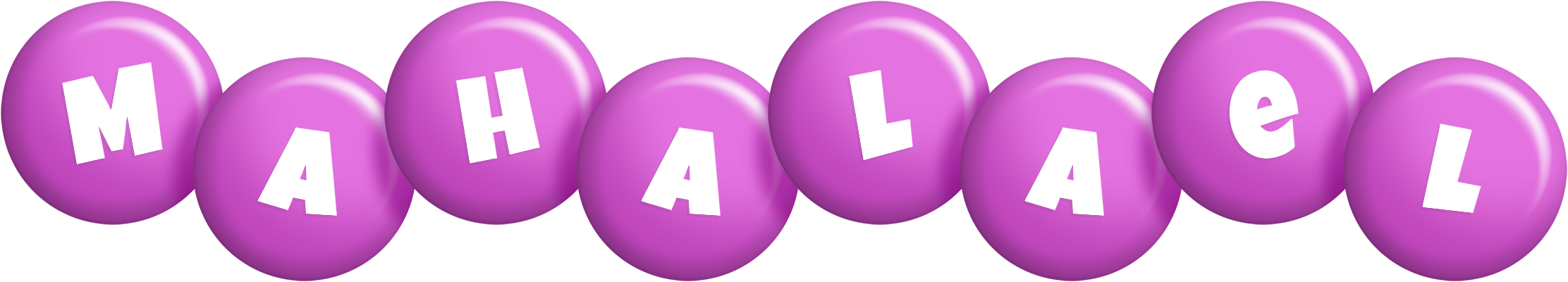 Mahalael candy-purple logo
