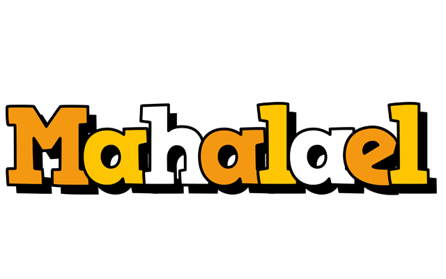 Mahalael cartoon logo