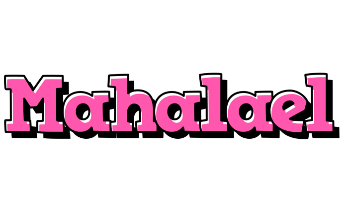 Mahalael girlish logo